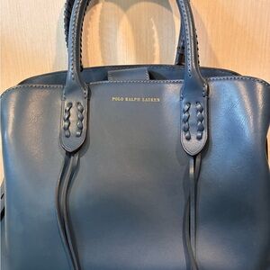 Polo by Ralph Lauren Navy Satchel